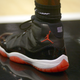 Air Jordan shoes worn by Winston Shepard of the San Diego State Aztecs on Dec. 8, 2013, in San Diego.
Kent C. Horner/Getty Images